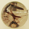 Transparent Acrylic Bead, Round 22mm Hole:2mm, Sold by Bag 