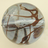 Transparent Acrylic Bead, Round 24mm Hole:2mm, Sold by Bag