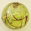 Transparent Acrylic Bead, Round 30mm Hole:3mm, Sold by Bag