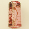 Transparent Acrylic Bead, Column 30x15mm Hole:4mm, Sold by Bag