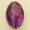 Transparent Acrylic Bead, Oval 20x30mm Hole:2mm, Sold by Bag