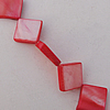 Natural Shell Beads, Diamond 14x3mm Hole:About 1mm, Sold by 16-inch Strand