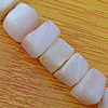 Natural Shell Beads, Cube 7mm Hole:About 1mm, Sold by 16-inch Strand