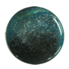 Painted Spray-paint Colorful Acrylic Beads, Flat Round 40mm Hole:2mm, Sold by Bag