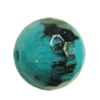 Painted Spray-paint Colorful Acrylic Beads, Faceted Round 12mm Hole:2mm, Sold by Bag