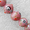 Lampwork Beads, Round 10mm Hole:About 1.5mm, Sold by PC