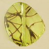 Transparent Acrylic Bead, Nugget 36x32mm Hole:2mm, Sold by Bag