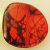 Transparent Acrylic Bead, Nugget 30x30mm Hole:2mm, Sold by Bag