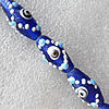 Lampwork Beads, Oval 12x20mm Hole:About 1.5mm, Sold by PC