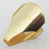 Brass Terminators, Cord Tip/Ends, 14x10x4mm Sold by bag