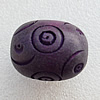 Wooden Jewelry Beads, Oval 31x25mm Hole:About 5mm, Sold by PC