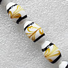 Lampwork Beads, Drum 16x28mm Hole:About 1.5mm, Sold by PC