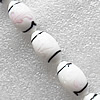 Lampwork Beads, Drum 16x28mm Hole:About 1.5mm, Sold by PC