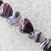 Lampwork Beads, Heart 20mm Hole:About 1.5mm, Sold by PC