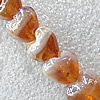 Lampwork Beads, Heart 12mm Hole:About 1.5mm, Sold by PC