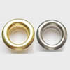 Brass Terminators, Bead Tip/Ends, 8x8x3mm, Hole:Approx 4.5mm Sold by Bag
