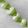 Lampwork Beads, Heart 12mm Hole:About 1.5mm, Sold by PC