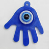 Turkish Resin Pendants, Hand 34x30mm Hole:2mm, Sold By Bag