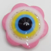 Turkish Resin Cabochons, Flower 17.5mm, Sold By Bag