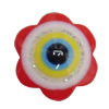 Turkish Resin Cabochons, Flower 17.5mm, Sold By Bag