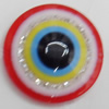 Turkish Resin Cabochons, Flat Round 17mm, Sold By Bag