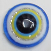 Turkish Resin Cabochons, Flat Round 14mm, Sold By Bag