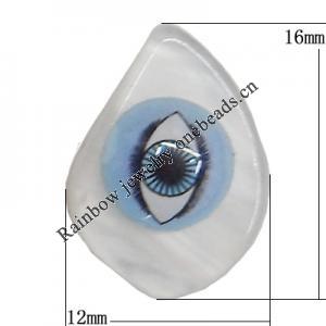 Turkish Resin Cabochons, 16x12mm, Sold By Bag