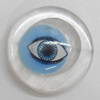 Turkish Resin Cabochons, Flat Round 14mm, Sold By Bag