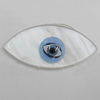 Turkish Resin Cabochons, Eye 29x14mm, Sold By Bag