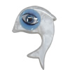 Turkish Resin Cabochons, Dolphin 24x15mm, Sold By Bag