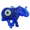 Turkish Resin Pendants, Elephant 72x56mm Hole:3mm, Sold By Bag