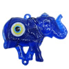 Turkish Resin Pendants, Elephant 72x56mm Hole:3mm, Sold By Bag