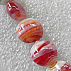 Lampwork Beads, Flat Round 12mm Hole:About 1.5mm, Sold by PC