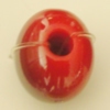 Uv polishing Acrylic Beads, 18x16mm Hole:4.5mm, Sold by Bag  
