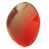 Uv polishing Acrylic Beads, Faceted Twist Flat Oval 45x33mm Hole:2mm, Sold by Bag  