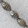 Lampwork Beads, Oval 12x16mm Hole:About 1.5mm, Sold by PC