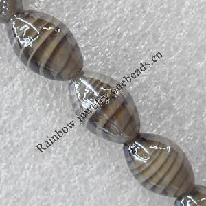 Lampwork Beads, Oval 12x16mm Hole:About 1.5mm, Sold by PC