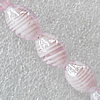 Lampwork Beads, Oval 12x16mm Hole:About 1.5mm, Sold by PC