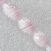 Lampwork Beads, Oval 21x11mm Hole:About 1.5mm, Sold by PC
