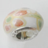 Poracelain Beads European Style,10x14mm Hole:5mm,Sold by Bag