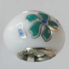 Poracelain Beads European Style,10x14mm Hole:5mm,Sold by Bag