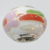 Poracelain Beads European Style,10x14mm Hole:5mm,Sold by Bag