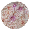 Watermark Acrylic Beads, Flat Round 29mm Hole:3mm, Sold by Bag