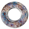 Watermark Acrylic Beads, Donut Outside Diameter:34mm Inside Diameter:16mm, Sold by Bag