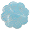 Watermark Acrylic Beads, Flower 31mm Hole:2mm, Sold by Bag