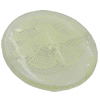 Watermark Acrylic Beads, Flat Round 40mm Hole:2mm, Sold by Bag