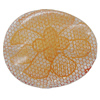 Watermark Acrylic Beads, 31x38mm Hole:2mm, Sold by Bag