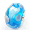 European Style Lampwork Beads, 8x14mm Hole:About 4.5mm, Sold by PC