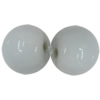 Porcelain Beads, Round 6mm, Hole:About 1.5mm, Sold by Bag