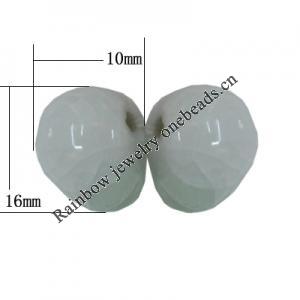 Porcelain Beads, Crackle Teardrop 10x16mm, Hole:About 1.5mm, Sold by Bag